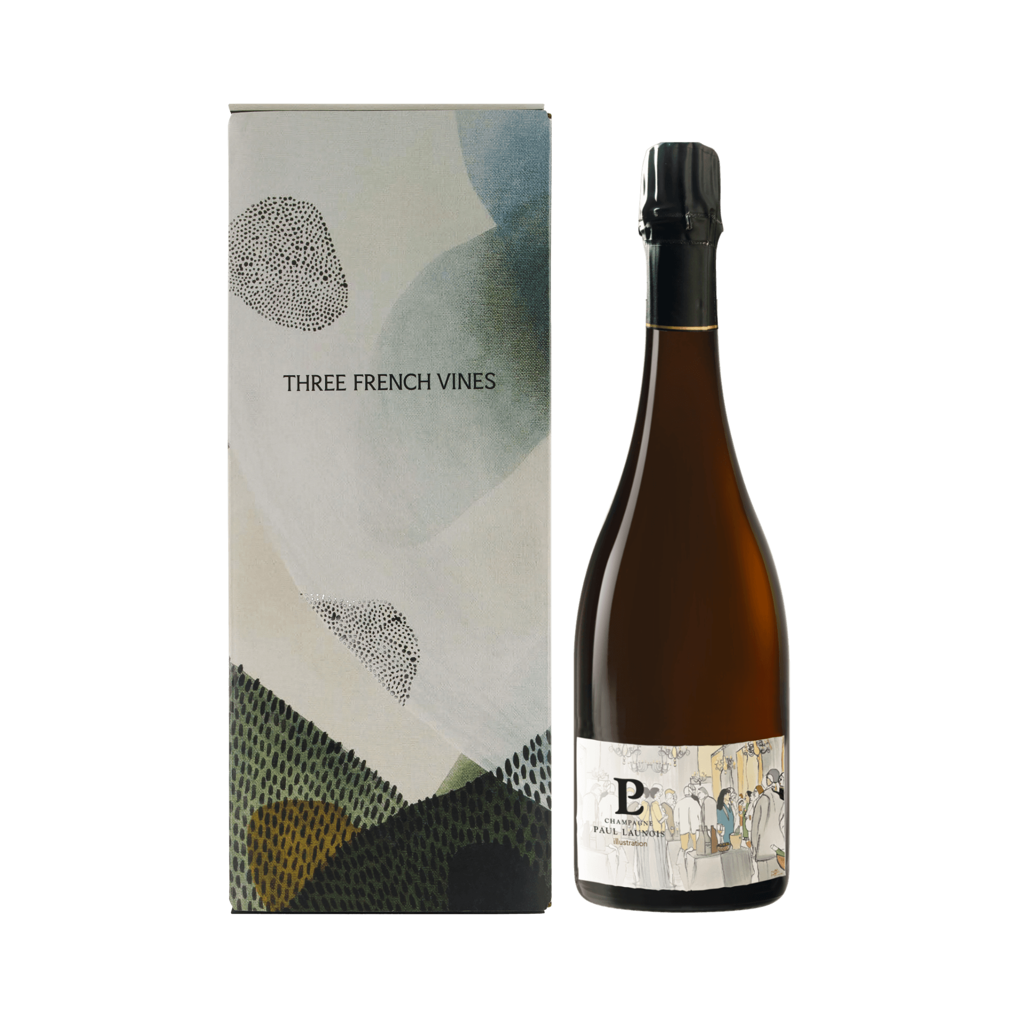 Paul Launois Illustration No 5 Brut Nature NV with Gift Box