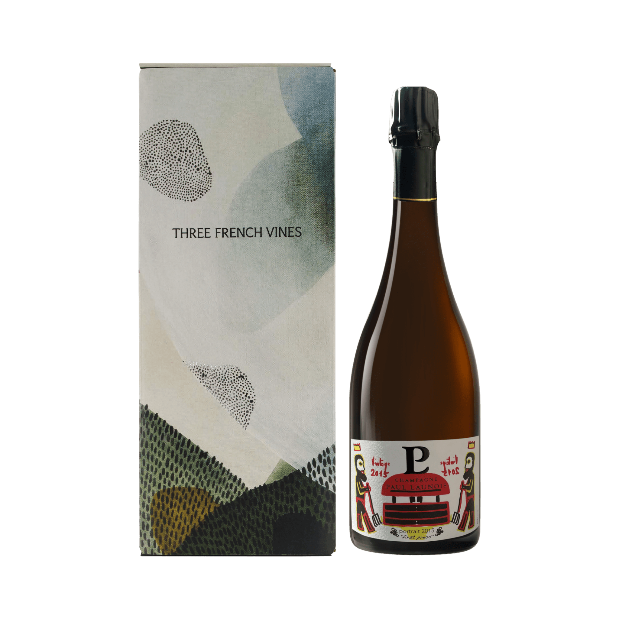 Paul Launois Portrait Extra Brut 2015 with Gift Box