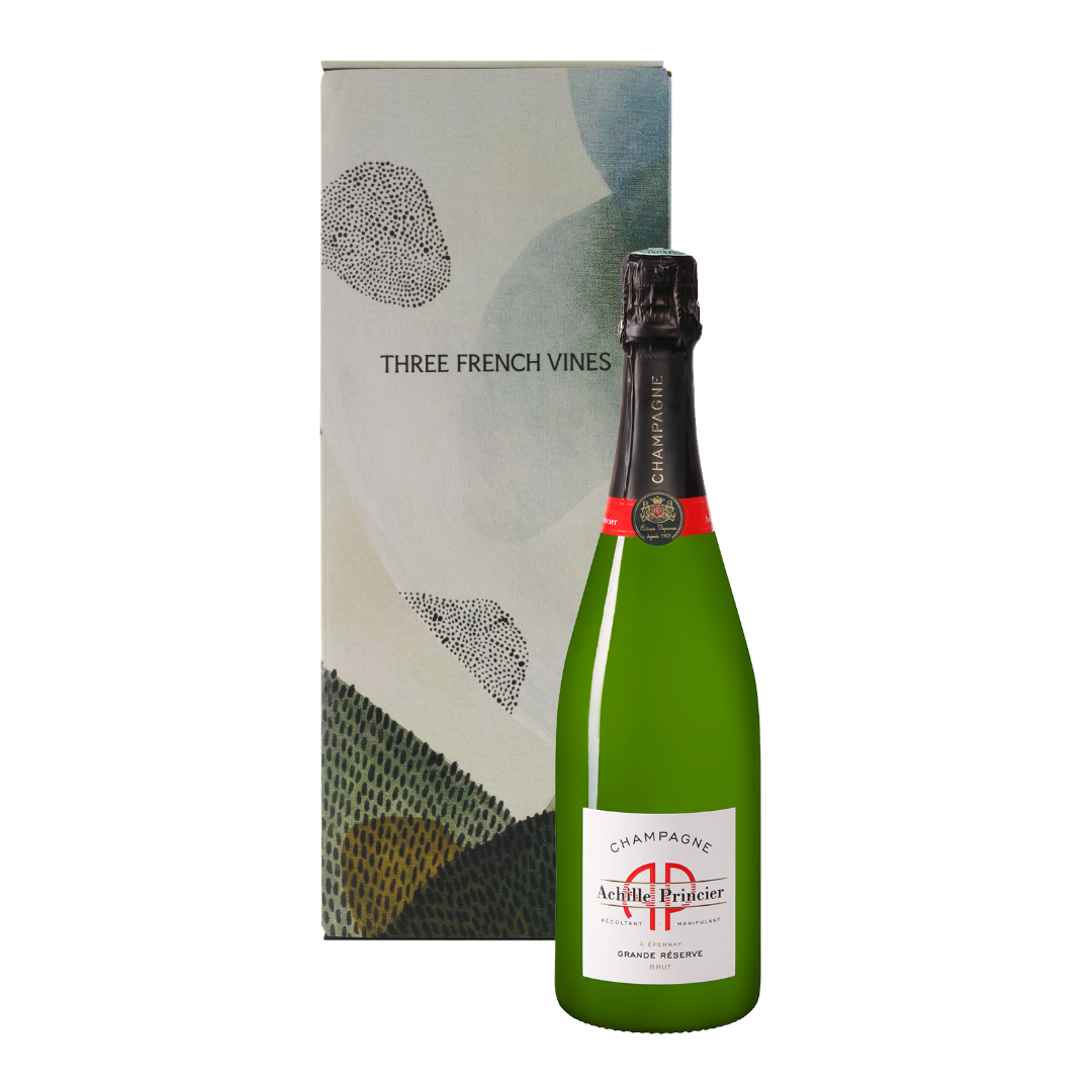 Achille Princier Grande Réserve Brut NV in Champagne Art Gift Box
