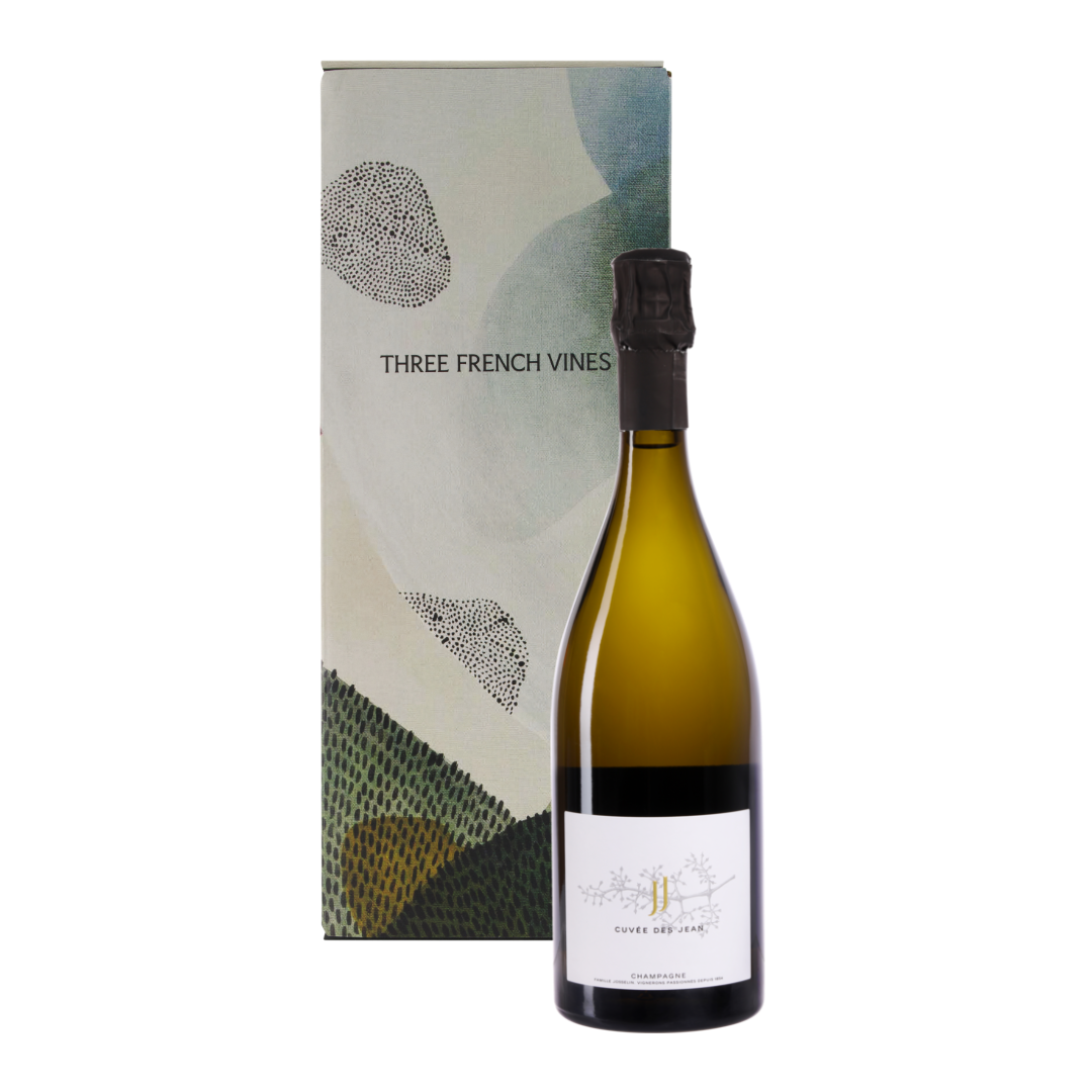Jean Josselin Cuvée des Jean Extra-Brut NV in Champagne Art Gift Box