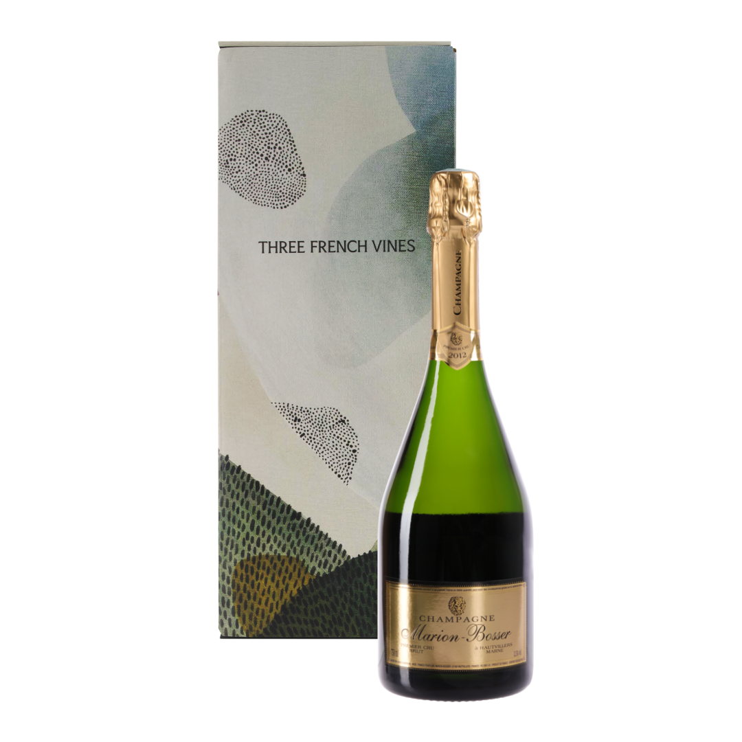 Marion-Bosser Millésime Premier Cru Brut 2013 in Champagne Art Gift Box