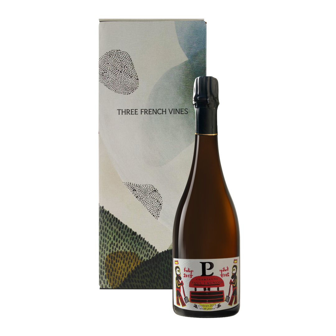 Paul Launois Portrait Extra Brut 2015 with Gift Box