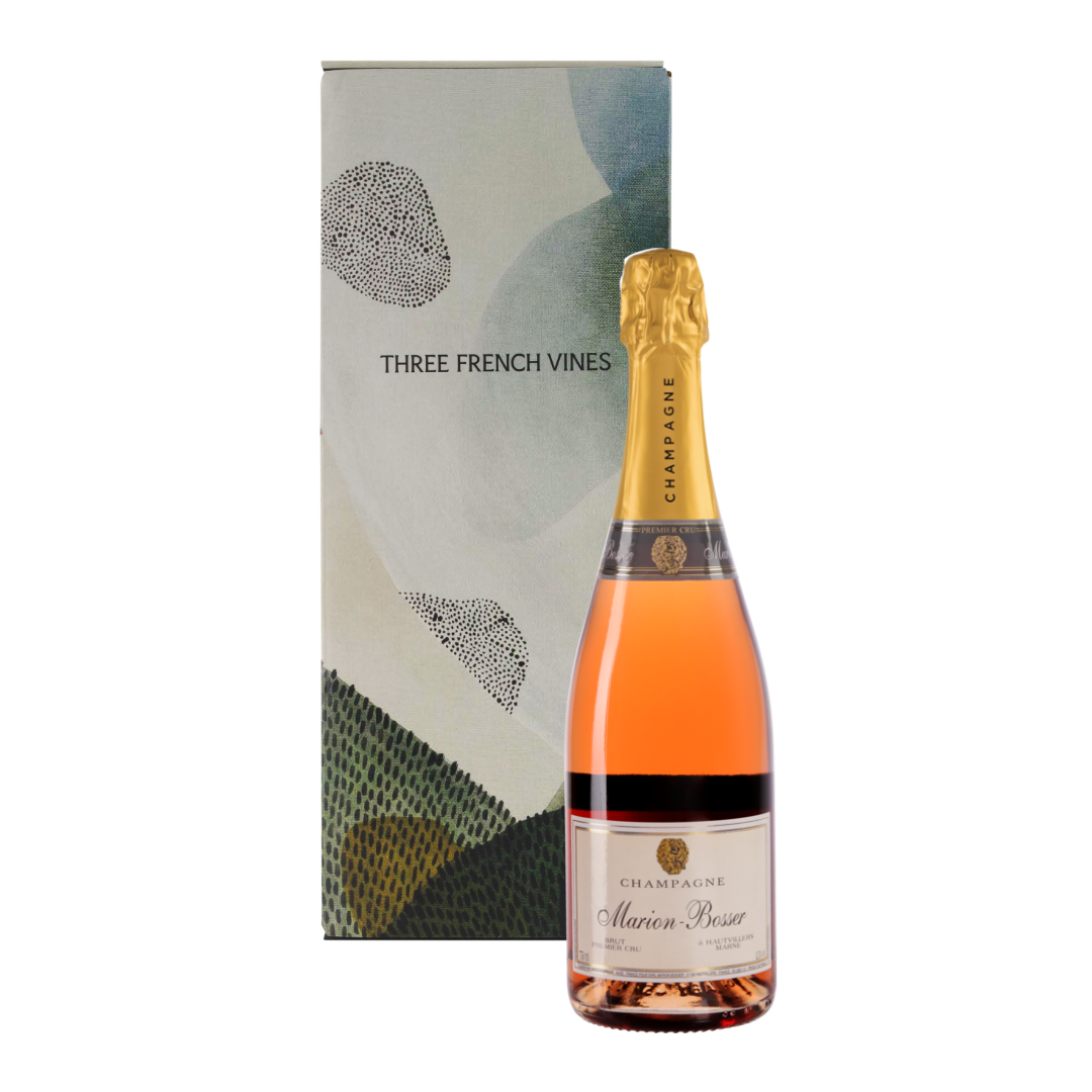 Marion-Bosser Rosé Premier Cru Brut NV in Champagne Art Gift Box